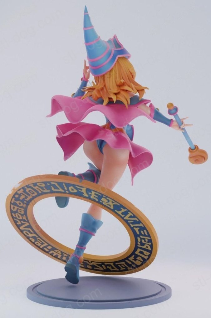 黑魔术师女孩(Dark Magician Girl) 3D打印图纸